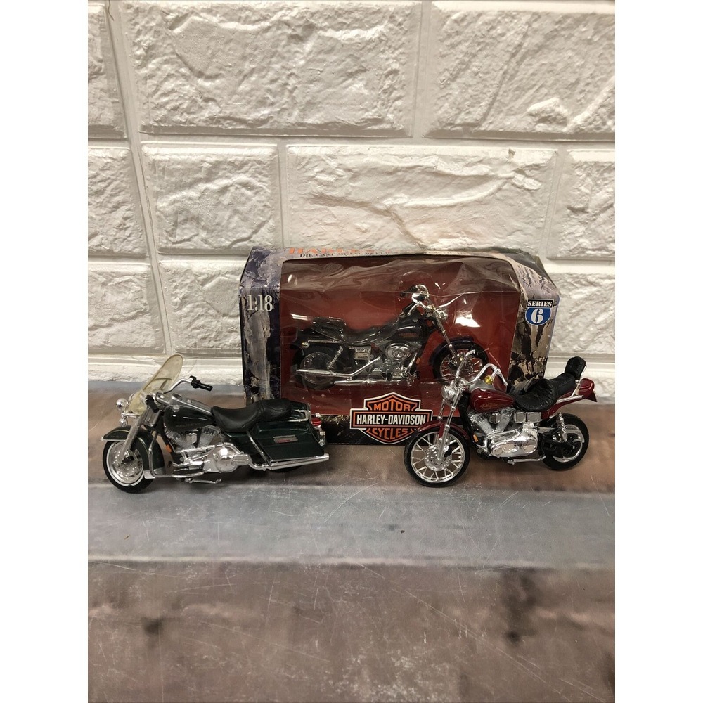 Lot Of 3 Harley Davidson 1999 Electra Glide Authentic Custom Replica‎ Motorcycle